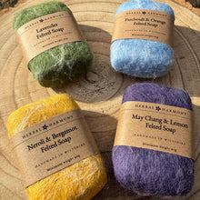 Load image into Gallery viewer, Spring Colours Felted Soap - Green