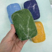 Load image into Gallery viewer, Spring Colours Felted Soap - Green