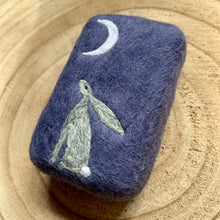Load image into Gallery viewer, Moongazing Hare Felted Soap