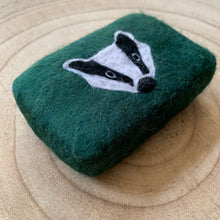 Load image into Gallery viewer, Badger Felted Soap