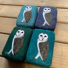 Load image into Gallery viewer, Owl Felted Soap