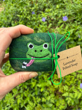 Load image into Gallery viewer, Frog Felted Soap