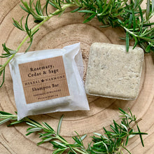 Load image into Gallery viewer, Rosemary, Cedar & Sage Shampoo Bar
