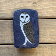 Load image into Gallery viewer, Owl Felted Soap