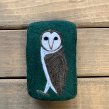 Load image into Gallery viewer, Owl Felted Soap