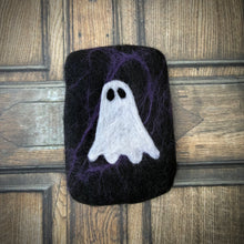 Load image into Gallery viewer, Ghost Felted Soap - Black & Purple