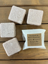Load image into Gallery viewer, Patchouli & Rose Geranium Shampoo Bar