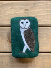 Load image into Gallery viewer, Owl Felted Soap