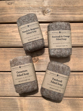 Load image into Gallery viewer, Neroli &amp; Bergamot Felted Soap - Natural wool
