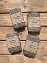 Load image into Gallery viewer, Neroli & Bergamot Felted Soap - Natural wool