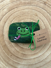 Load image into Gallery viewer, Frog Felted Soap