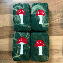 Load image into Gallery viewer, Toadstool Felted Soap