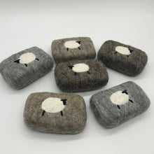 Load image into Gallery viewer, Sheep Felted Soap - natural colours