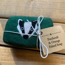 Load image into Gallery viewer, Badger Felted Soap
