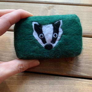 Badger Felted Soap
