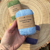 Spring Colours Felted Soap - Sky Blue