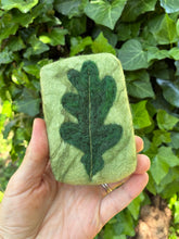 Load image into Gallery viewer, Oak Leaf Felted Soap

