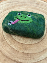 Load image into Gallery viewer, Frog Felted Soap
