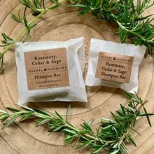Load image into Gallery viewer, Rosemary, Cedar &amp; Sage Shampoo Bar
