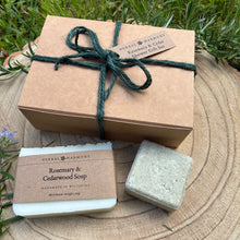 Load image into Gallery viewer, Rosemary &amp; Cedarwood Shower Gift Set
