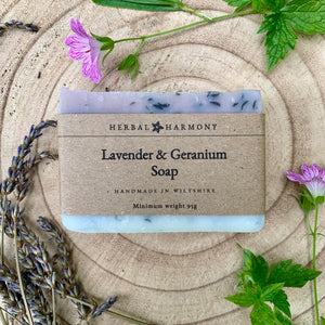 Lavender & Geranium Soap
