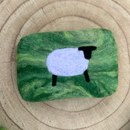 Sheep Felted Soap