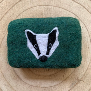 Badger Felted Soap