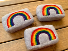 Load image into Gallery viewer, Rainbow Felted soap

