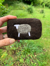 Load image into Gallery viewer, Sheep Felted Soap - natural colours
