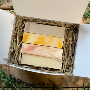 Women’s handmade soap gift set