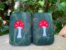 Load image into Gallery viewer, Toadstool Felted Soap
