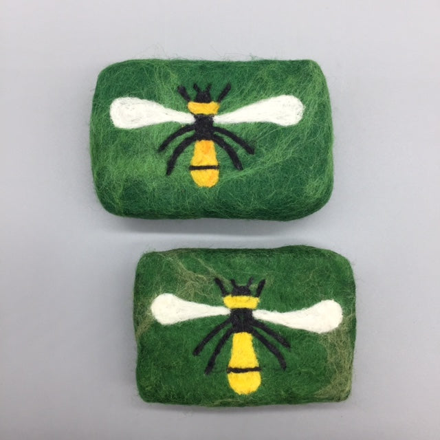 Bee Felted Soap