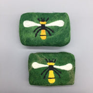 Bee Felted Soap
