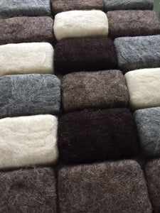 May Chang & Lemon Felted Soap - Natural Wool