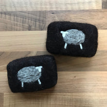 Load image into Gallery viewer, Sheep Felted Soap - natural colours
