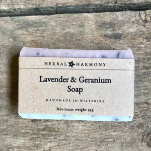 Lavender & Geranium Soap