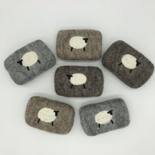 Load image into Gallery viewer, Sheep Felted Soap - natural colours
