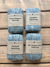 Load image into Gallery viewer, Plain Colour Felted Soap - Natural Wool

