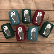 Owl Felted Soap