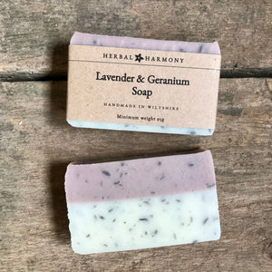 Lavender & Geranium Soap