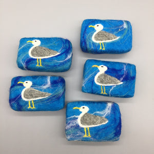 Seagull Felted Soap